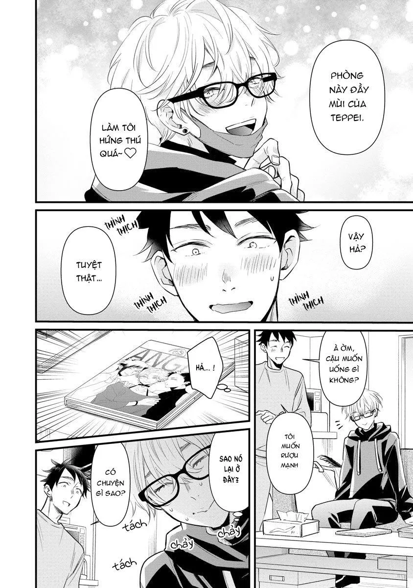 Anh chàng dễ thương tôi gặp qua app là một Idol Chapter 2 Trang 7