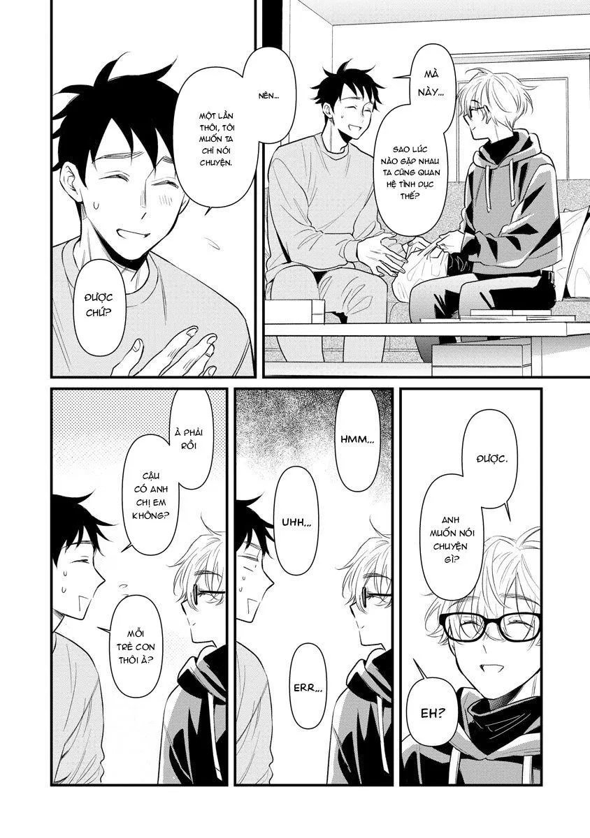 Anh chàng dễ thương tôi gặp qua app là một Idol Chapter 2 Trang 9