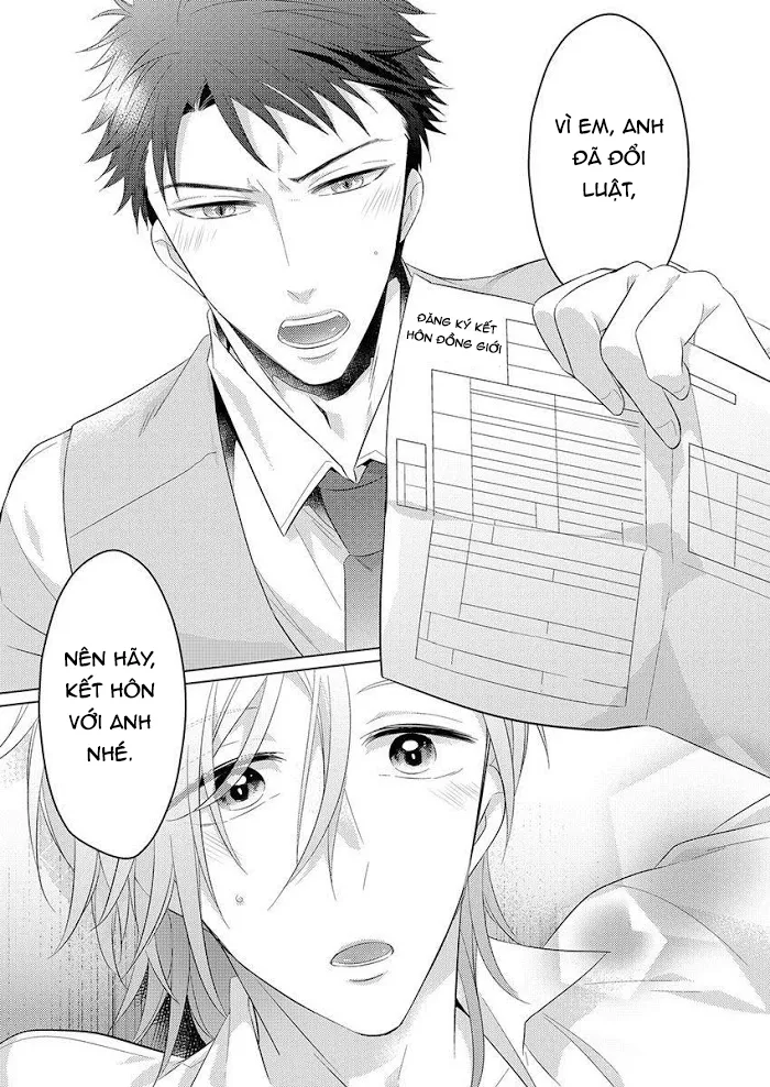 Anh đã đổi luật, vì vậy kết hôn với anh nhé Chapter 1 Trang 17