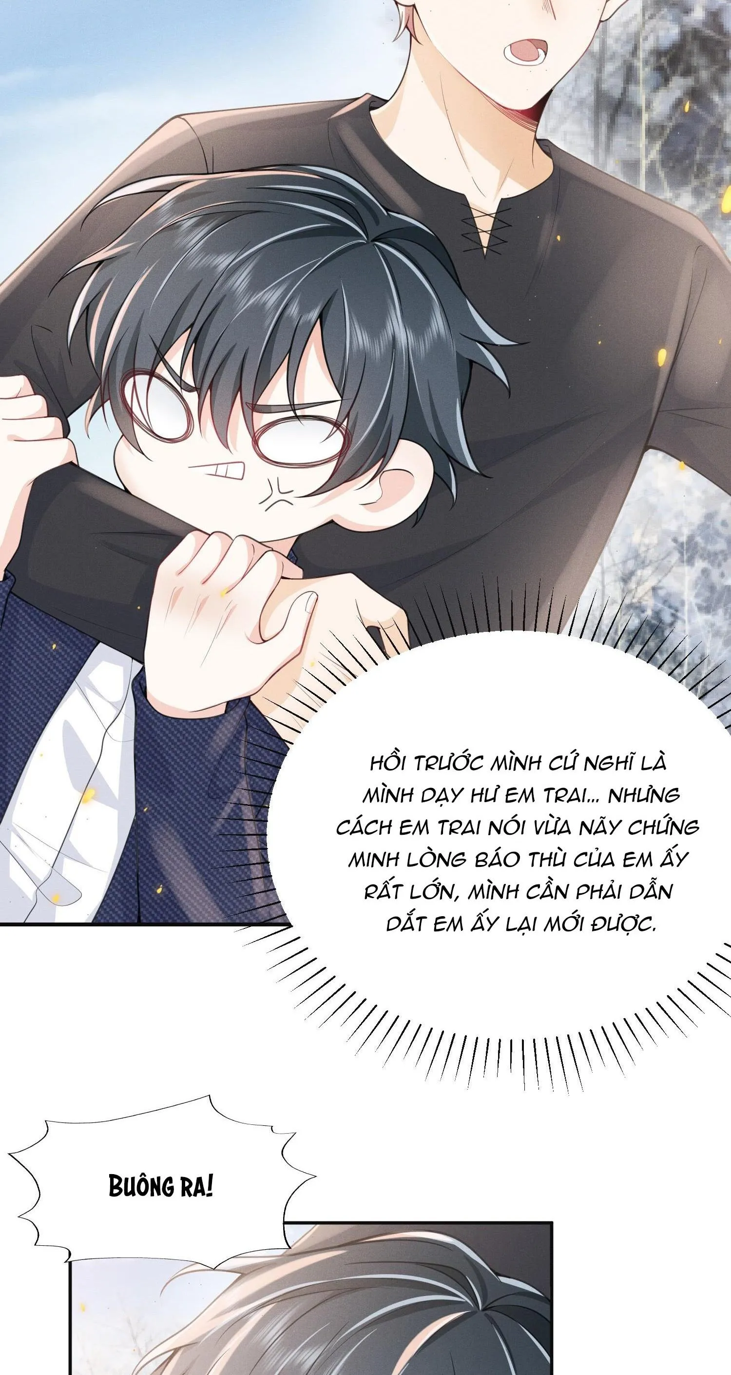 Ánh mắt em trai nhìn tôi ngày một kì lạ Chapter 3 Trang 16