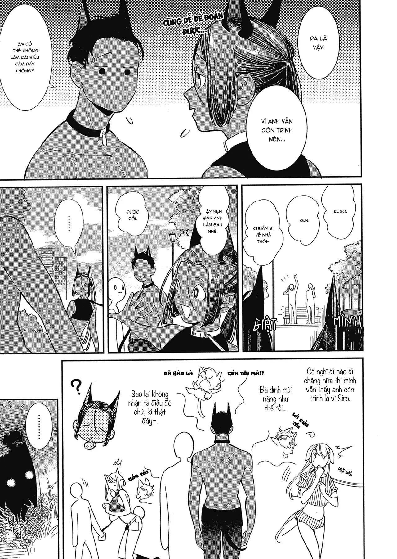 Anh sẽ chỉ được vuốt ve mỗi mình em Chapter 3 Trang 6