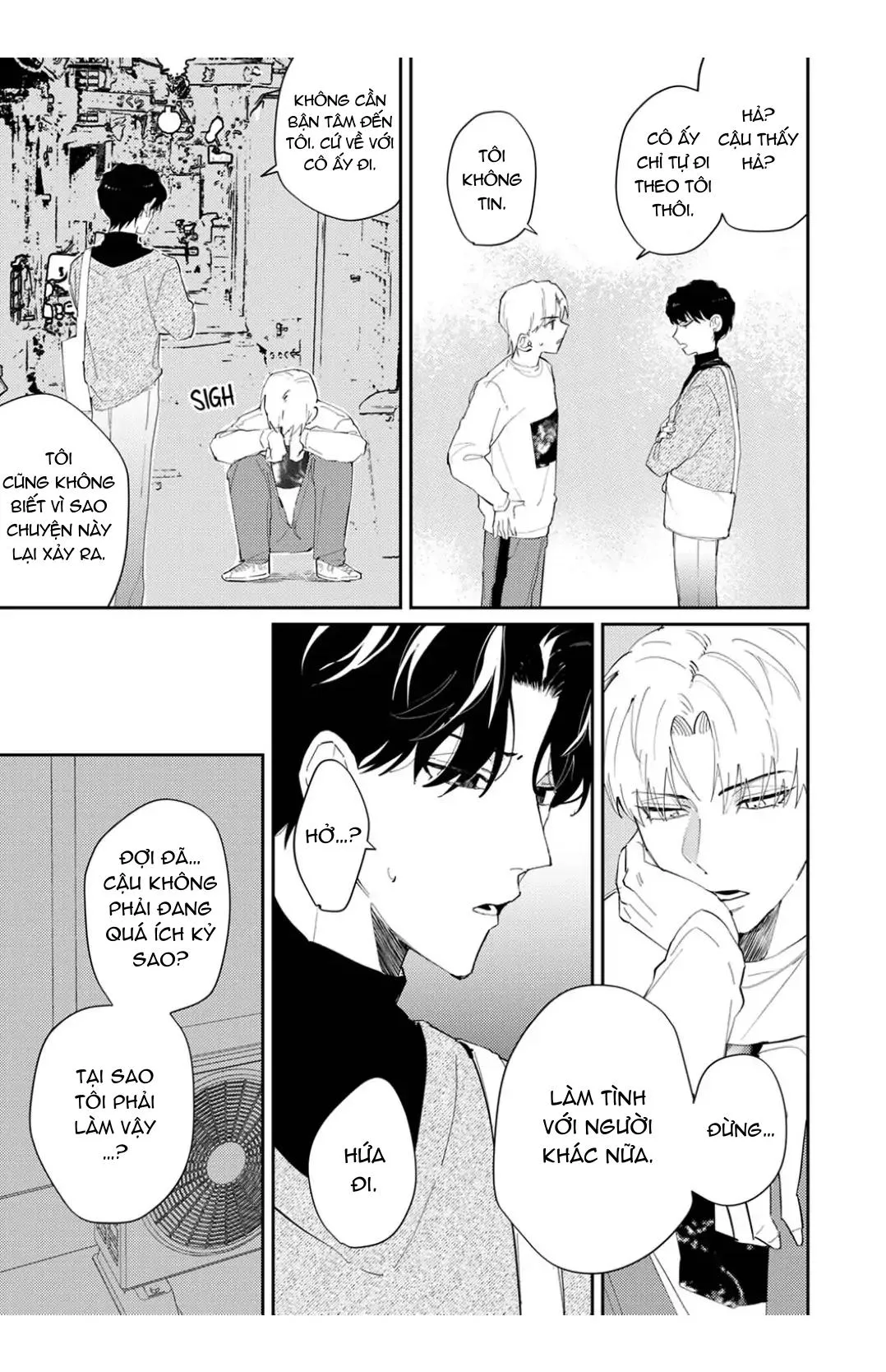 Anh Sinh Viên Thích Mông Bị Tên Biến Thái Vụng Về Mê Hoặc Chapter 4 Trang 6