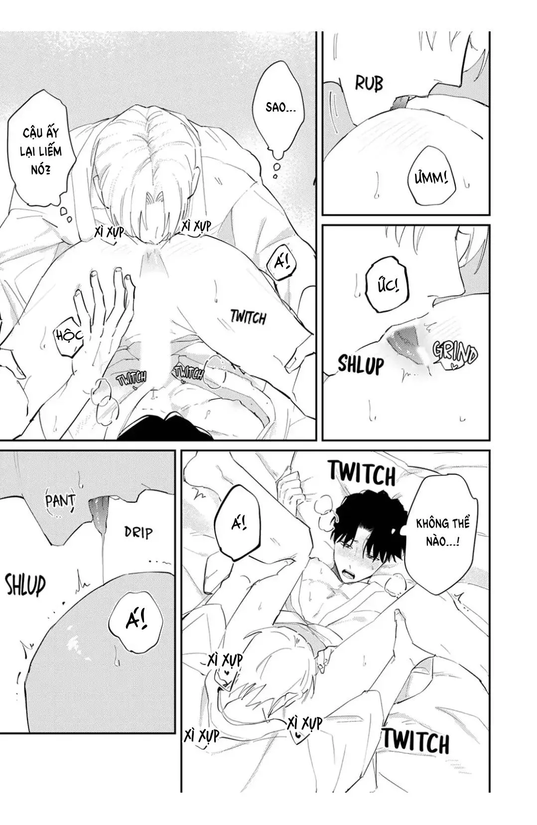 Anh Sinh Viên Thích Mông Bị Tên Biến Thái Vụng Về Mê Hoặc Chapter 4 Trang 13
