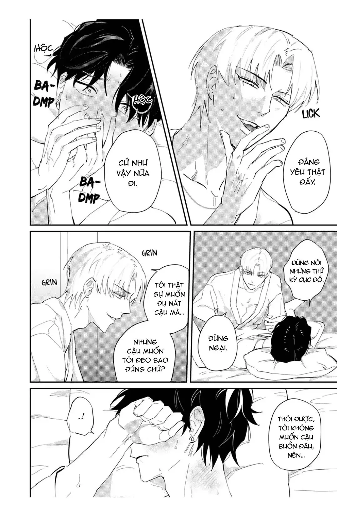 Anh Sinh Viên Thích Mông Bị Tên Biến Thái Vụng Về Mê Hoặc Chapter 4 Trang 14