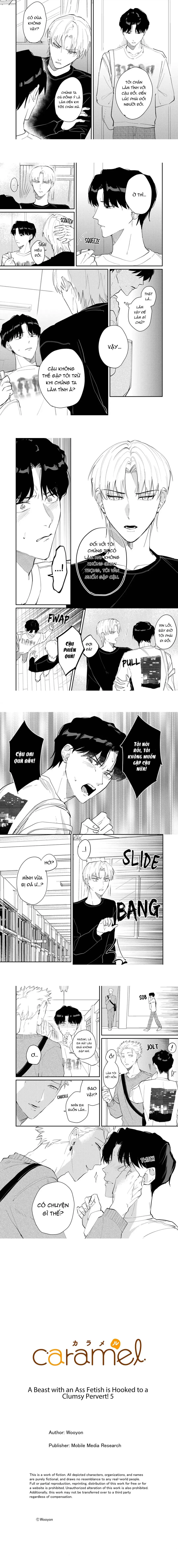 Anh Sinh Viên Thích Mông Bị Tên Biến Thái Vụng Về Mê Hoặc Chapter 5 Trang 4