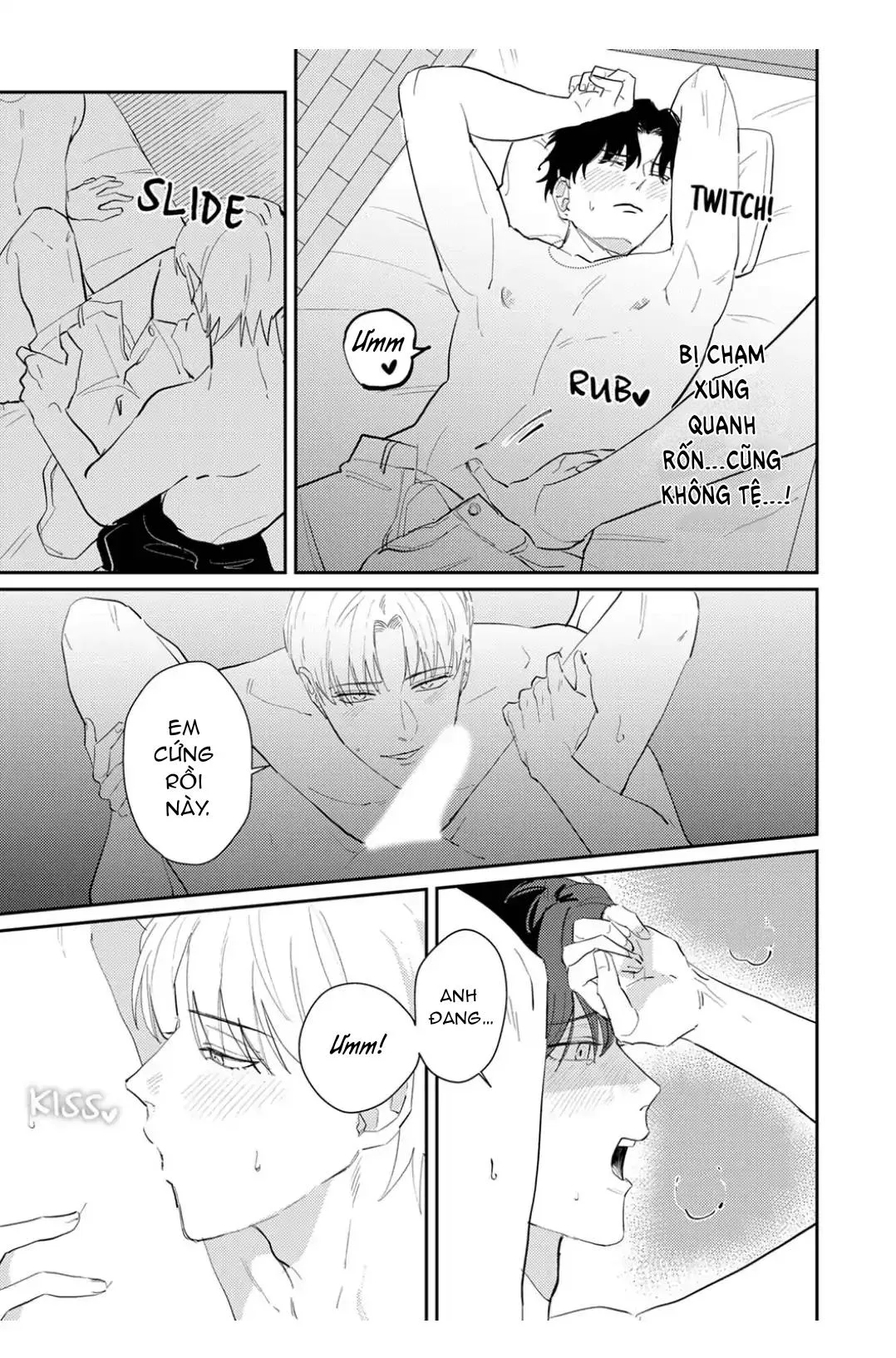 Anh Sinh Viên Thích Mông Bị Tên Biến Thái Vụng Về Mê Hoặc Chapter 7 Trang 14