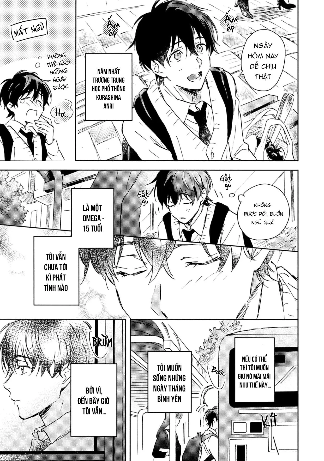 Anh trai muốn kết hôn với một Omega như tôi Chapter 1 Trang 5