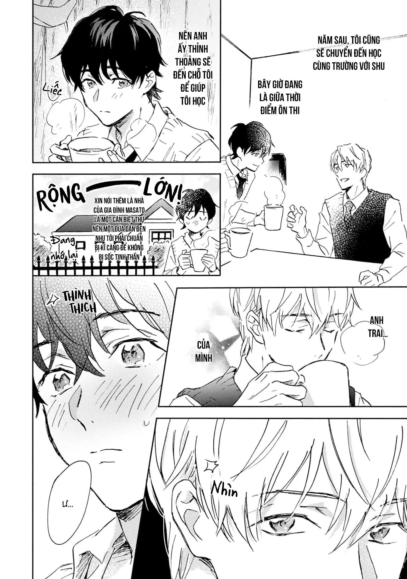 Anh trai muốn kết hôn với một Omega như tôi Chapter 1 Trang 22