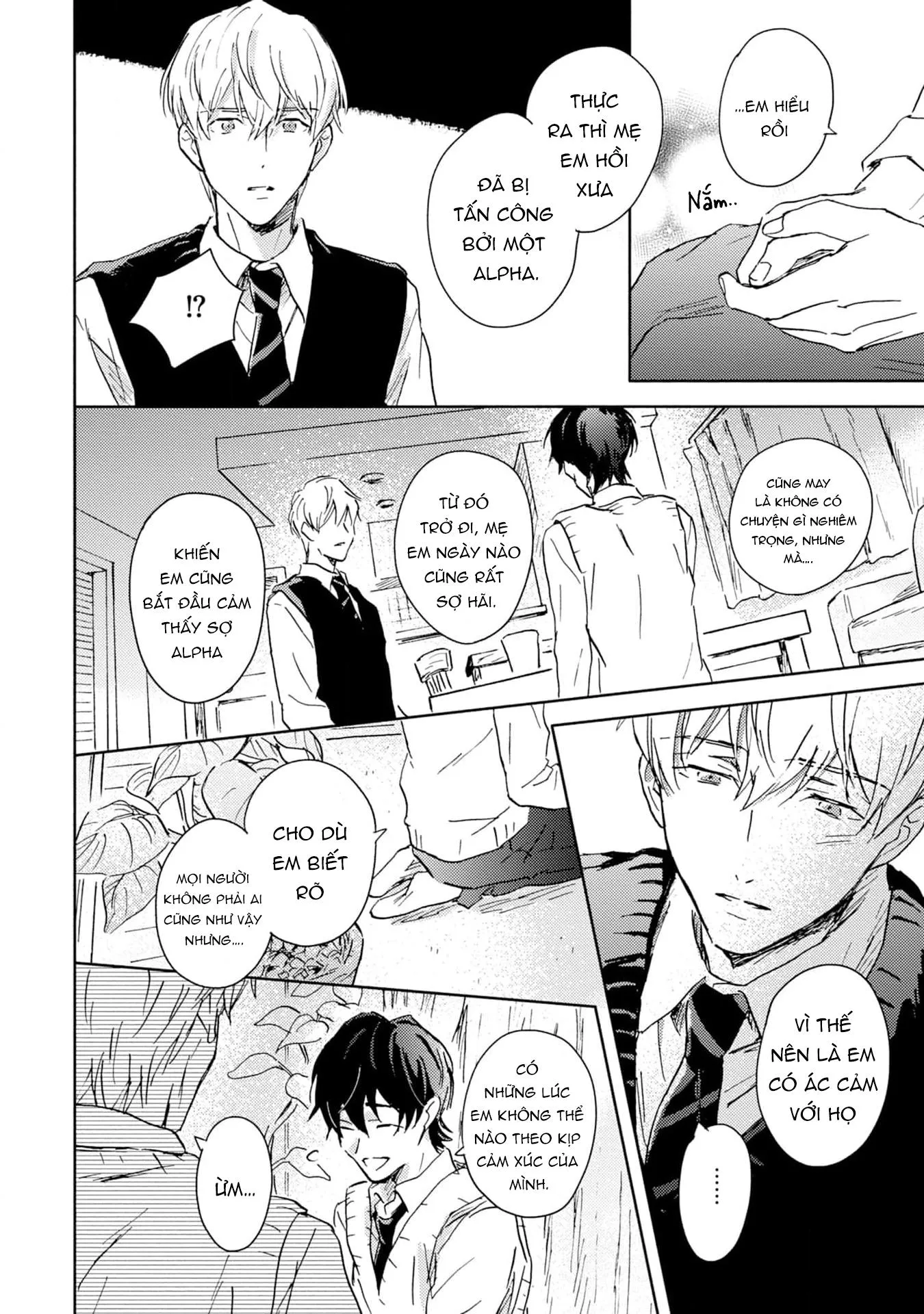 Anh trai muốn kết hôn với một Omega như tôi Chapter 1 Trang 26