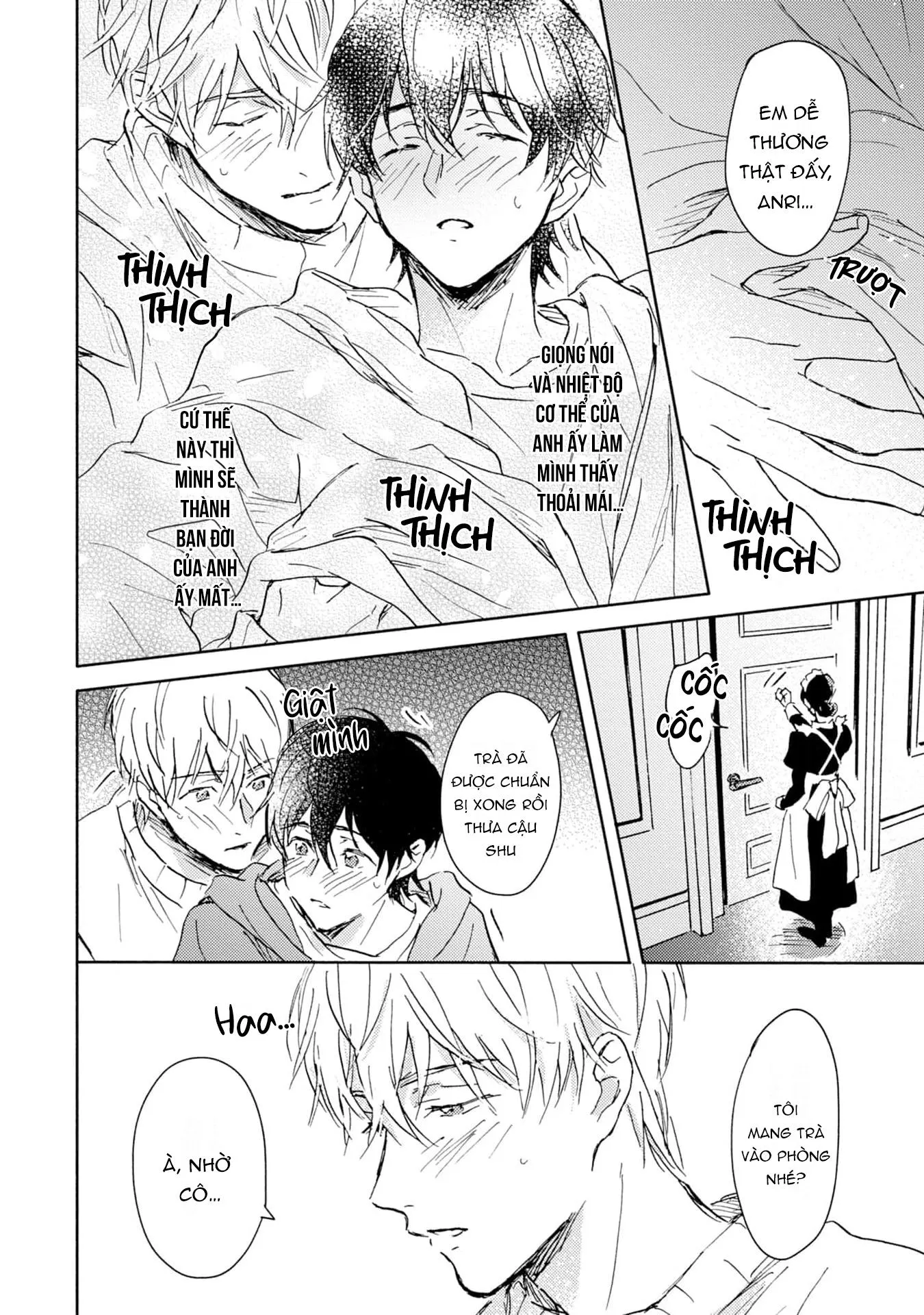 Anh trai muốn kết hôn với một Omega như tôi Chapter 2 Trang 8