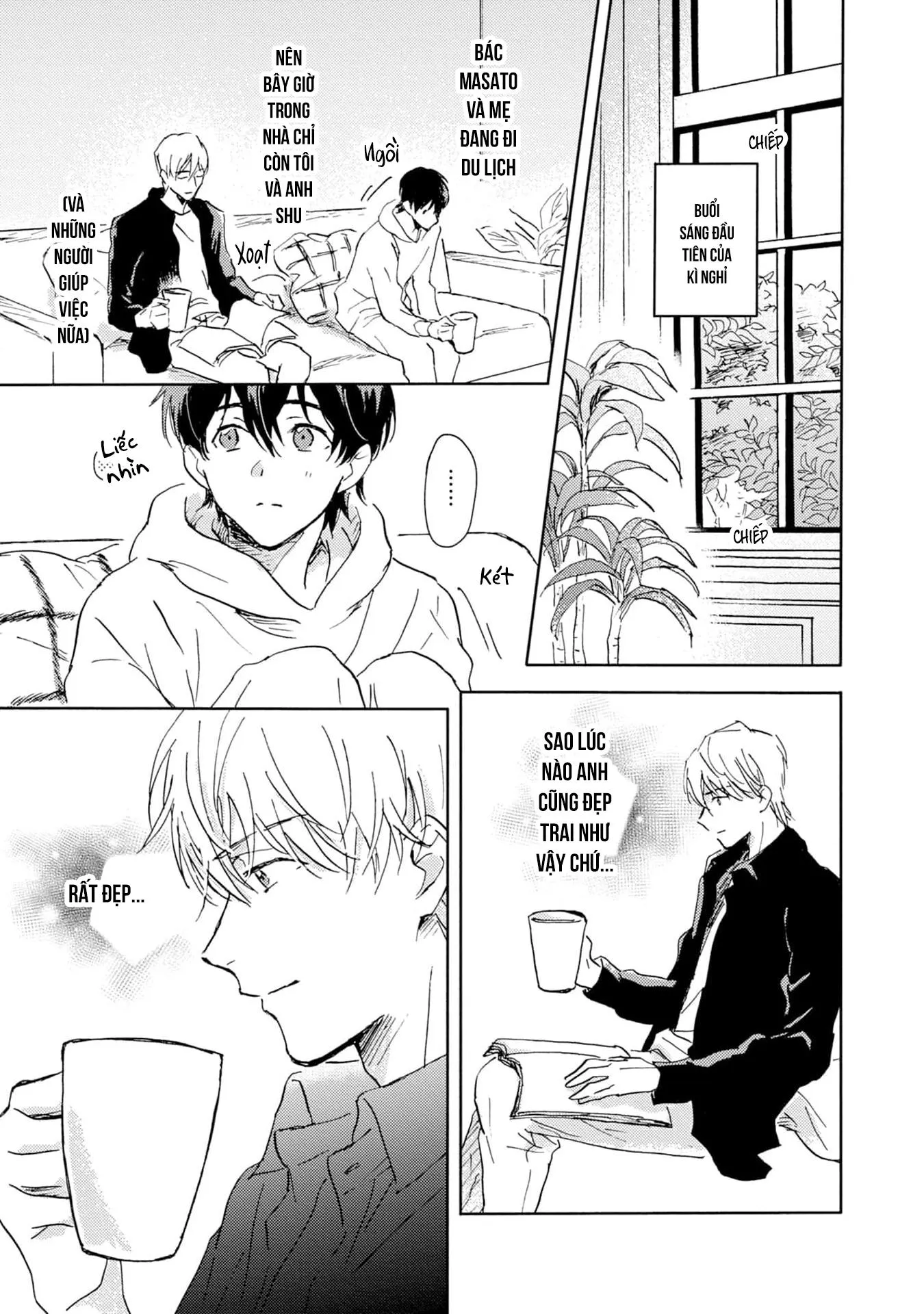 Anh trai muốn kết hôn với một Omega như tôi Chapter 3 Trang 3