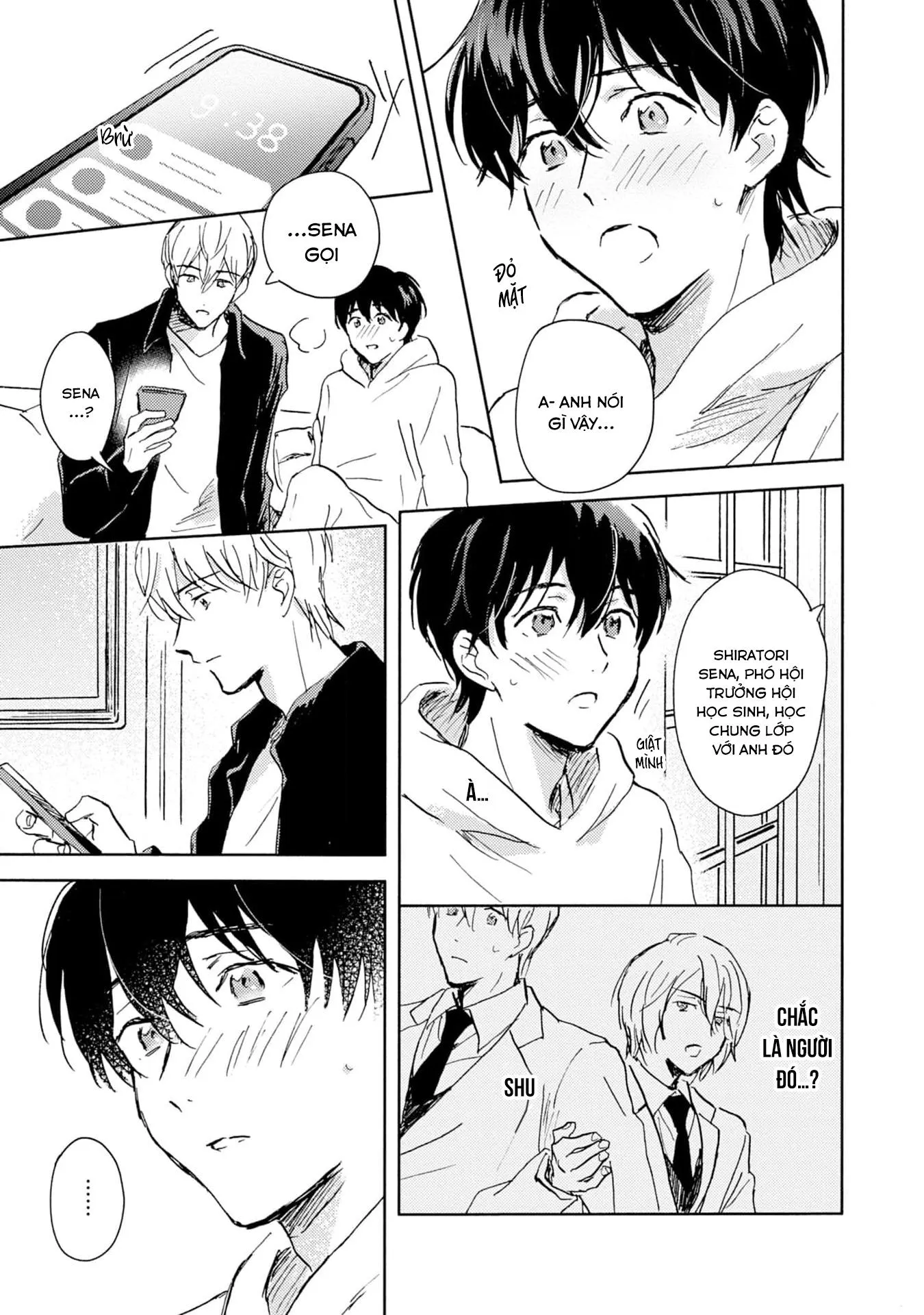 Anh trai muốn kết hôn với một Omega như tôi Chapter 3 Trang 7