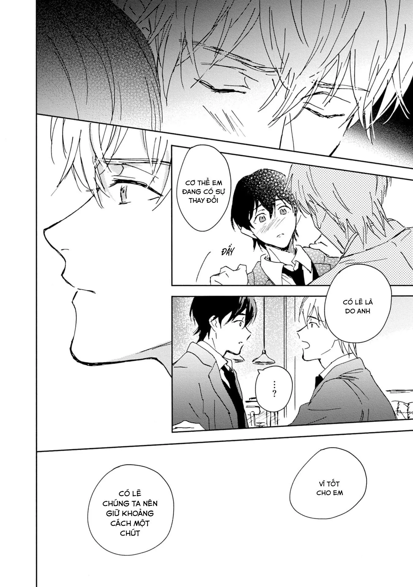 Anh trai muốn kết hôn với một Omega như tôi Chapter 3 Trang 34