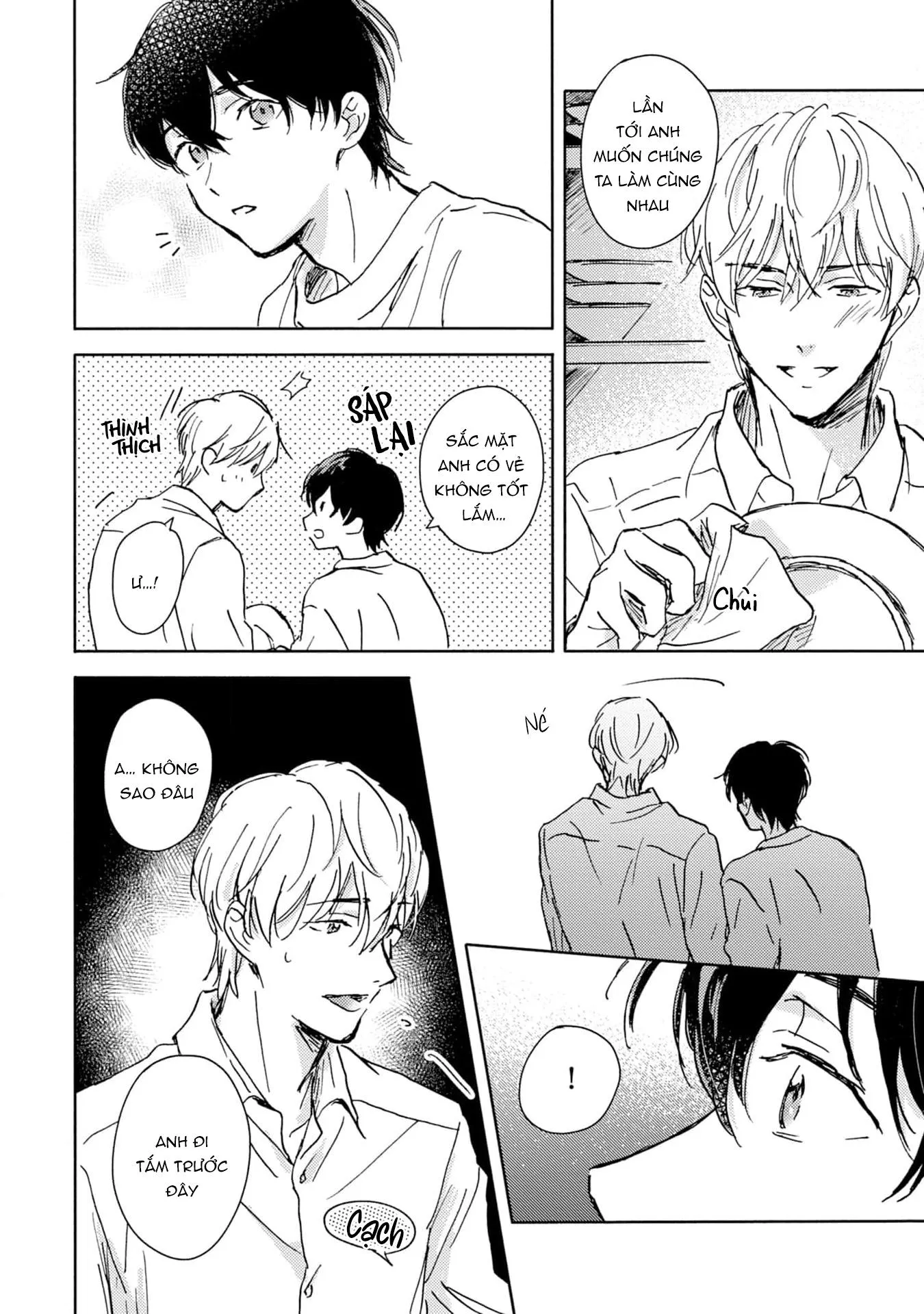 Anh trai muốn kết hôn với một Omega như tôi Chapter 4 Trang 8