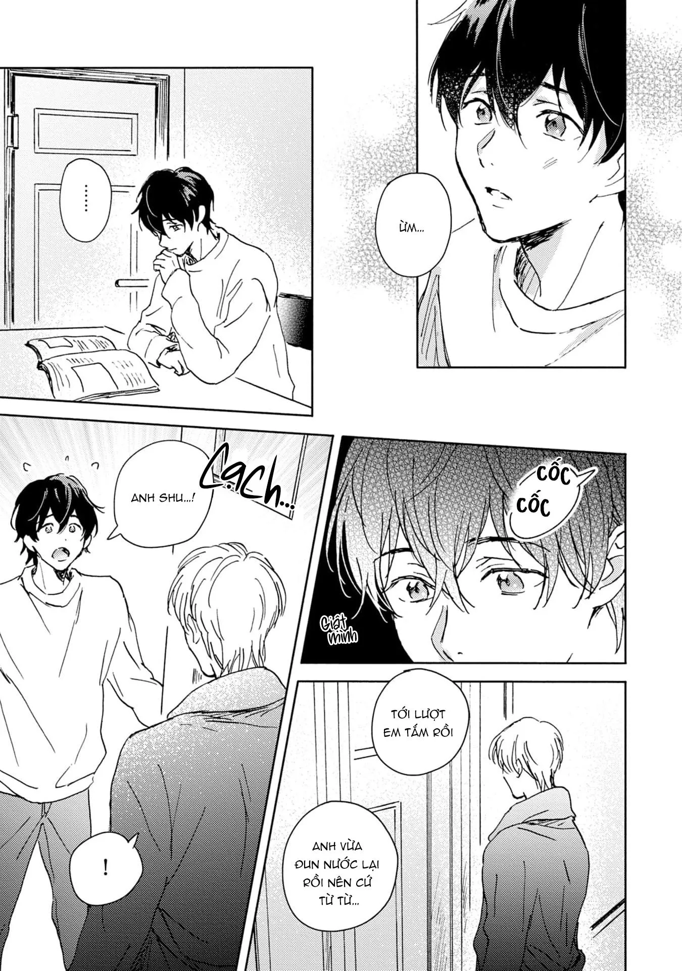 Anh trai muốn kết hôn với một Omega như tôi Chapter 4 Trang 9