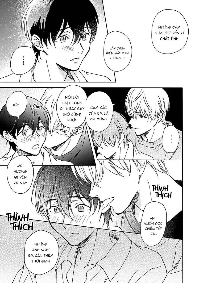 Anh trai muốn kết hôn với một Omega như tôi Chapter 5 Trang 17