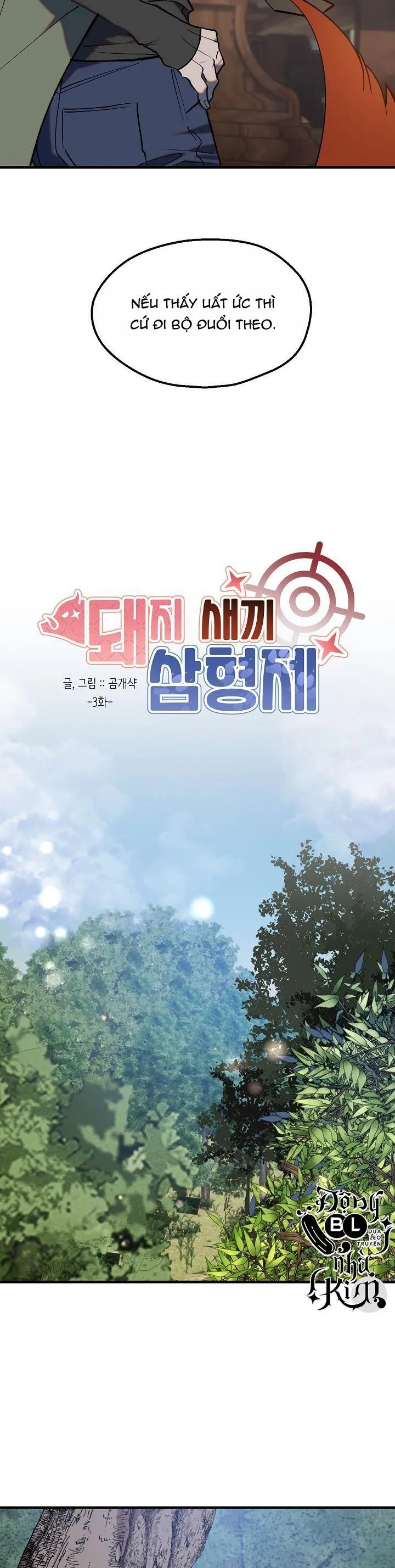 BA ANH EM HEO CON Chapter 3 Trang 11