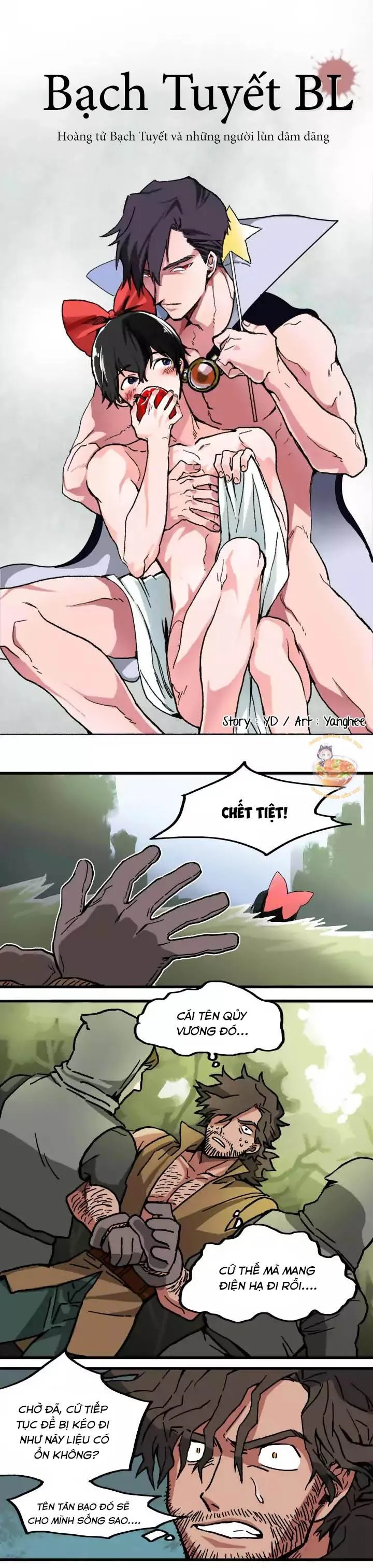 Bạch Tuyết Phiên Bản Boylove Chapter 2 Trang 4