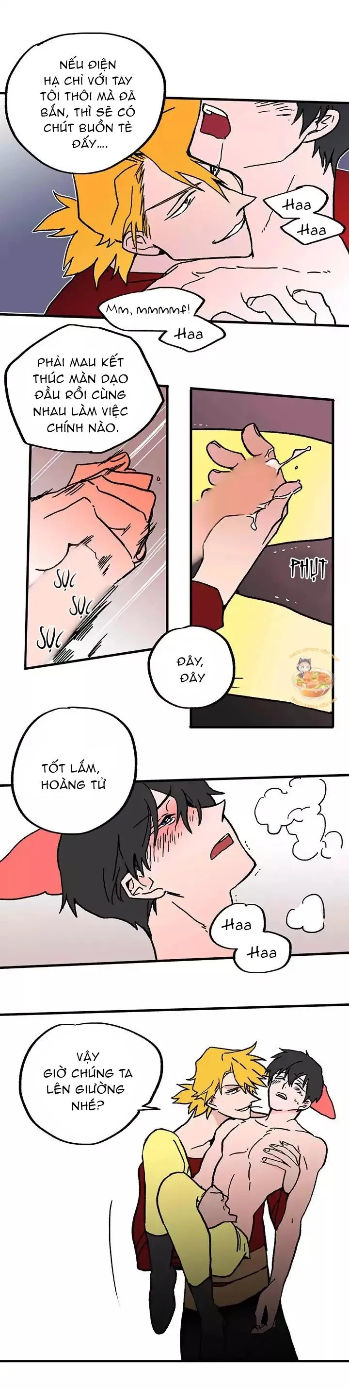 Bạch Tuyết Phiên Bản Boylove Chapter 3 Trang 13