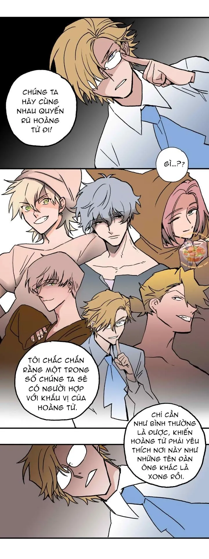 Bạch Tuyết Phiên Bản Boylove Chapter 5 Trang 19