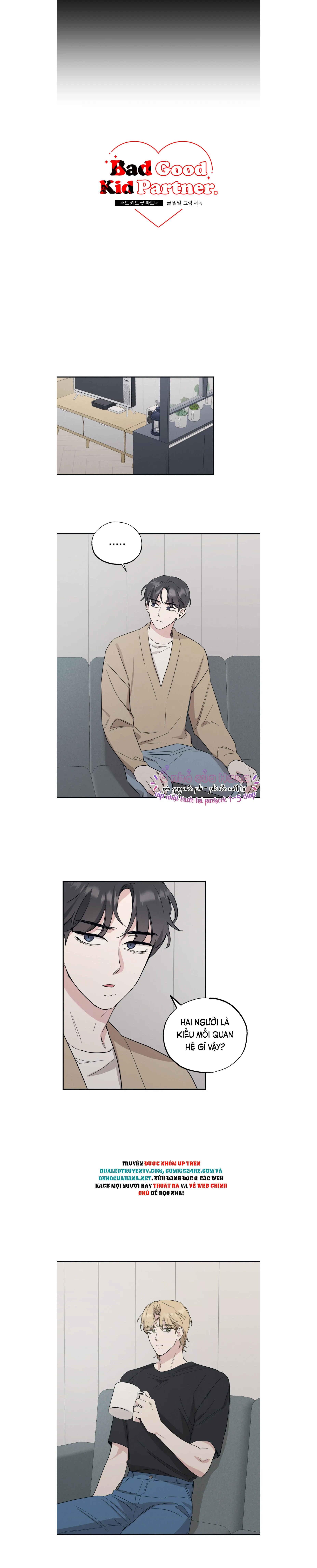 Bad Kid Good Partner Chapter 10 Trang 5
