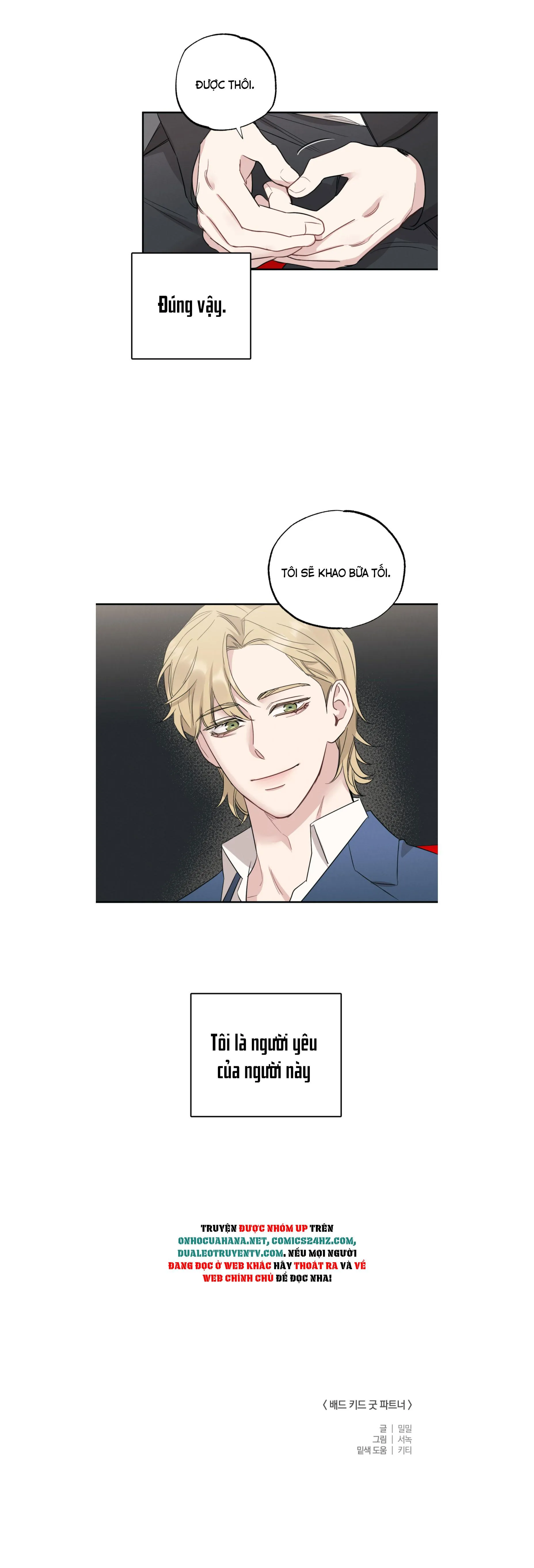 Bad Kid Good Partner Chapter 11 Trang 18