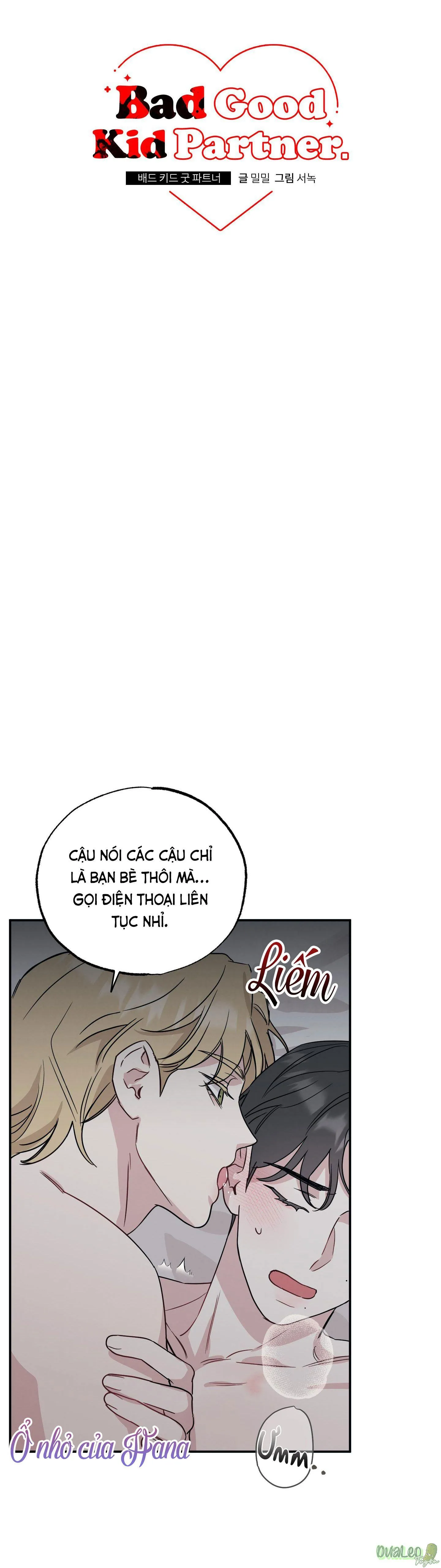 Bad Kid Good Partner Chapter 14 Trang 10