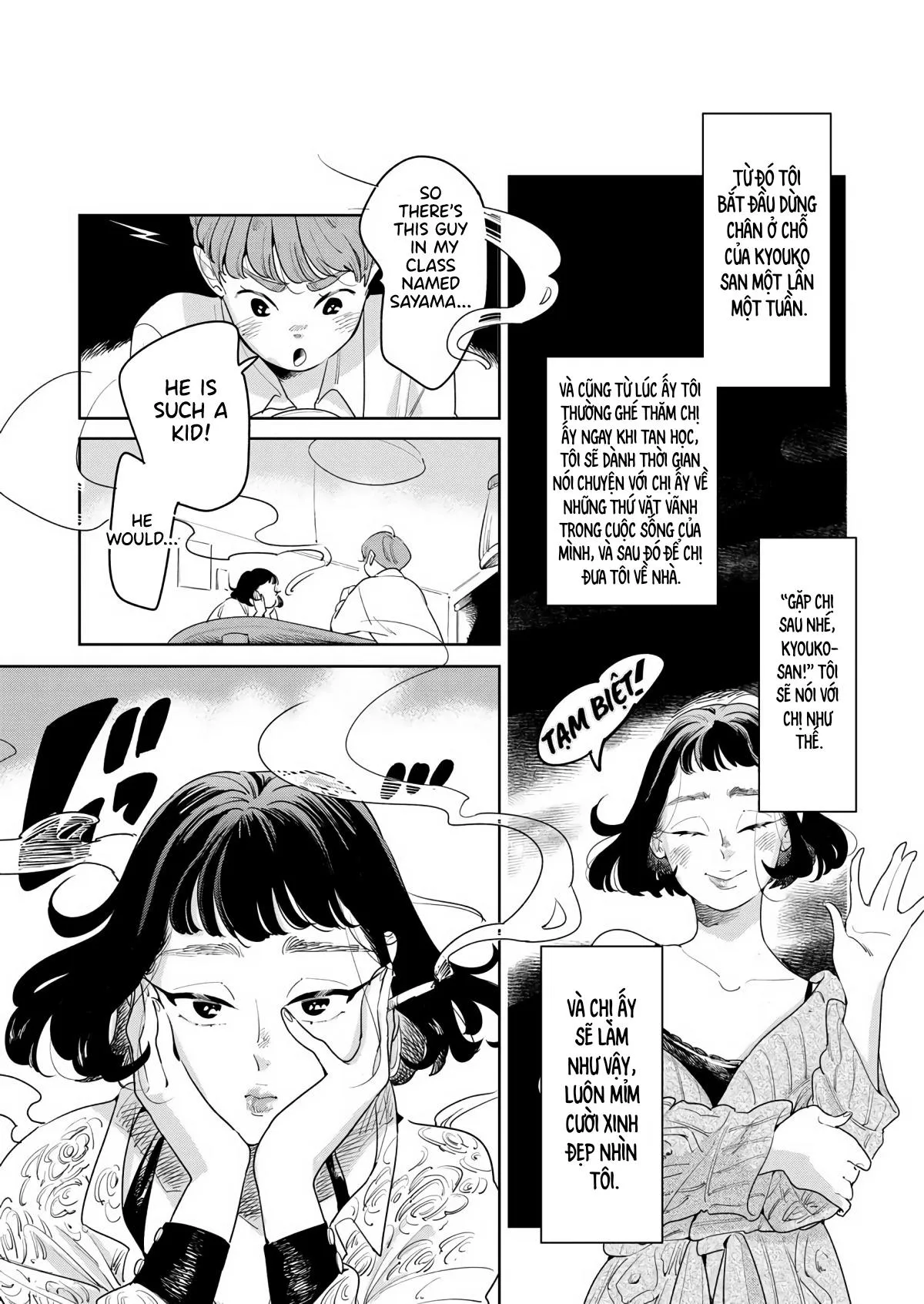 Bạn Cũ Của Chị Tôi DROP Chapter 1 Trang 10