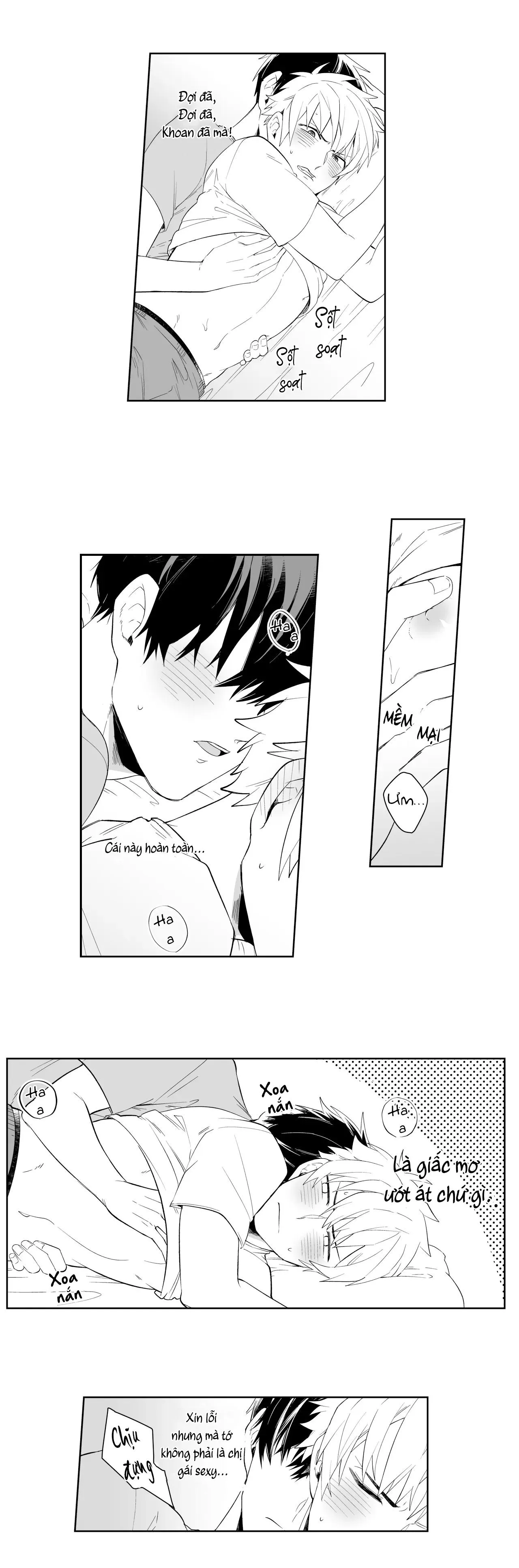 Bạn thời thơ ấu là quái vật ám ảnh tình yêu! Chapter 2 Trang 14