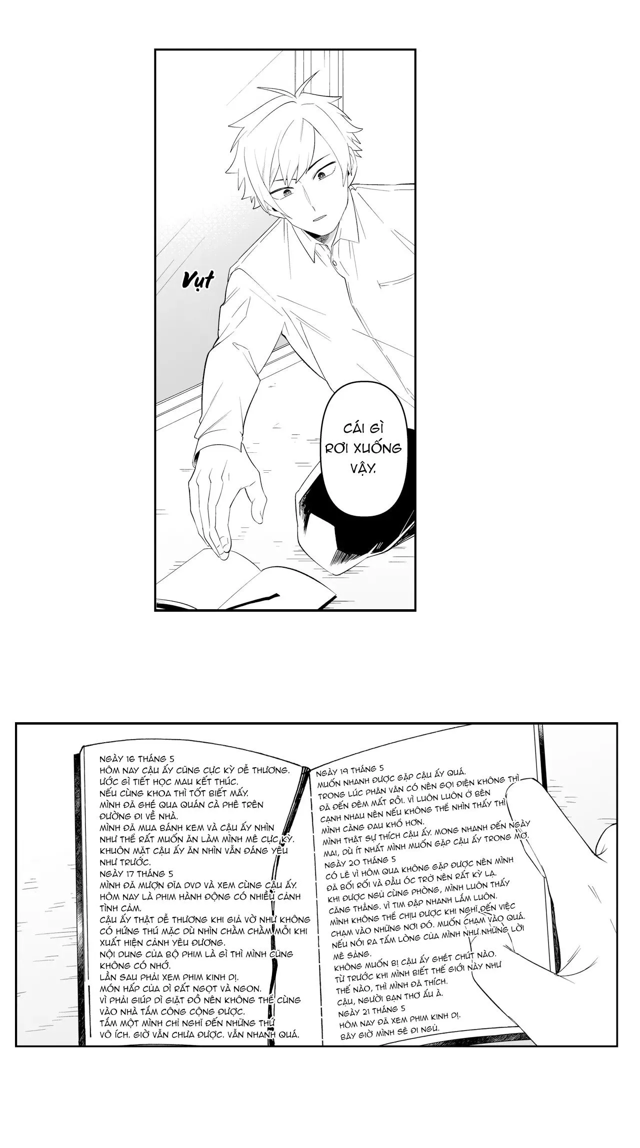 Bạn thời thơ ấu là quái vật ám ảnh tình yêu! Chapter 3 Trang 8