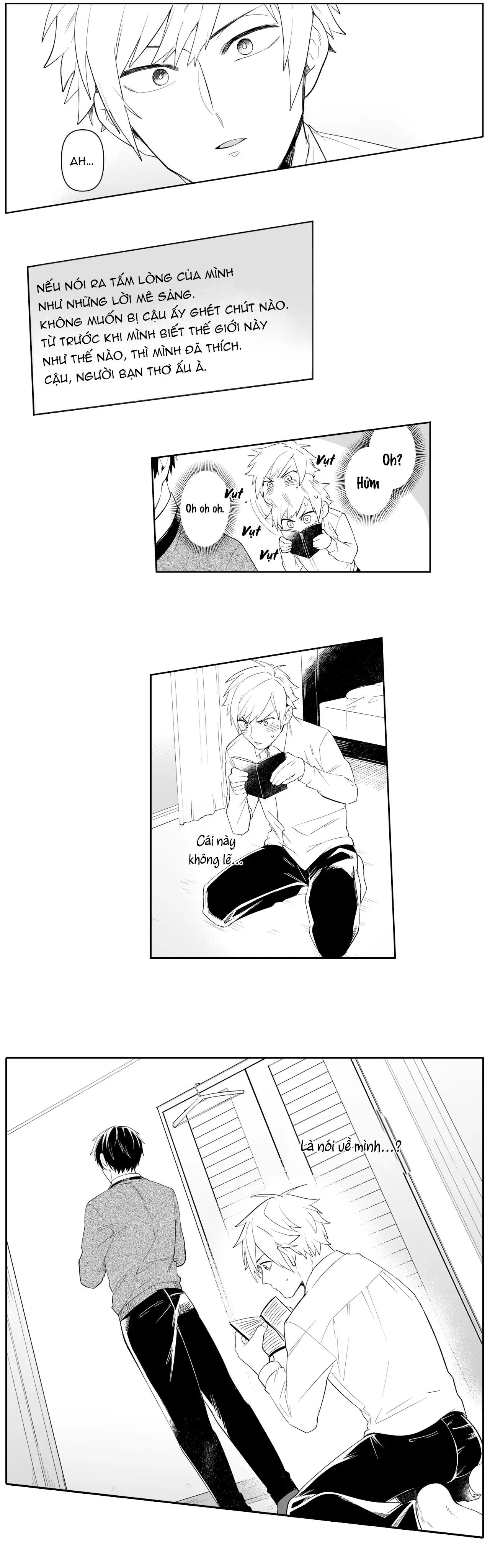 Bạn thời thơ ấu là quái vật ám ảnh tình yêu! Chapter 3 Trang 9