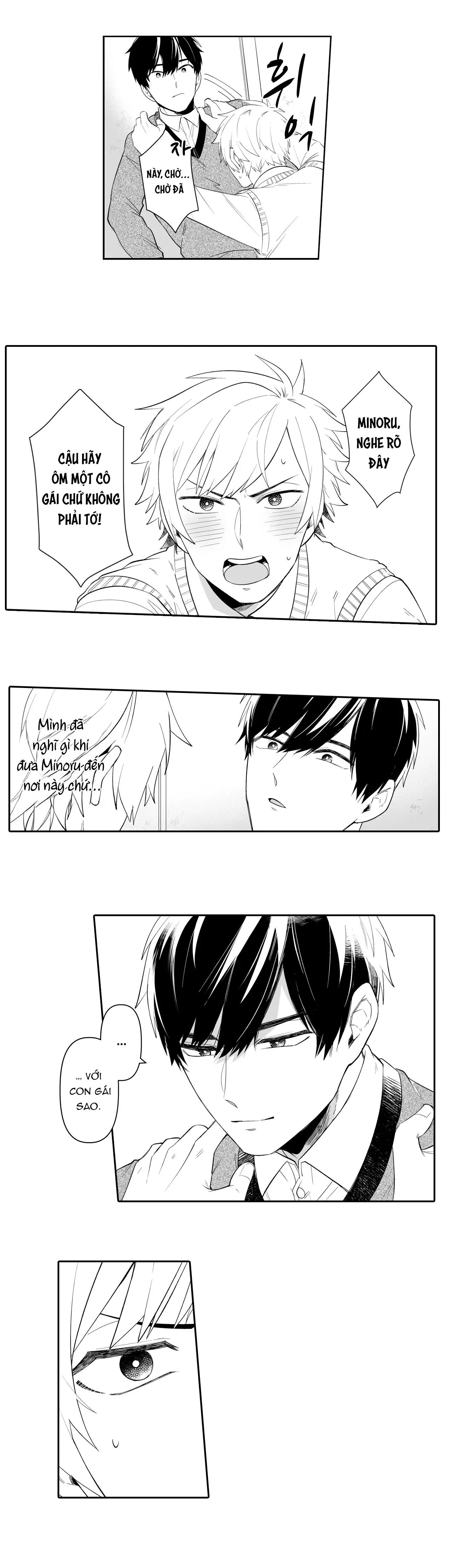 Bạn thời thơ ấu là quái vật ám ảnh tình yêu! Chapter 4 Trang 11