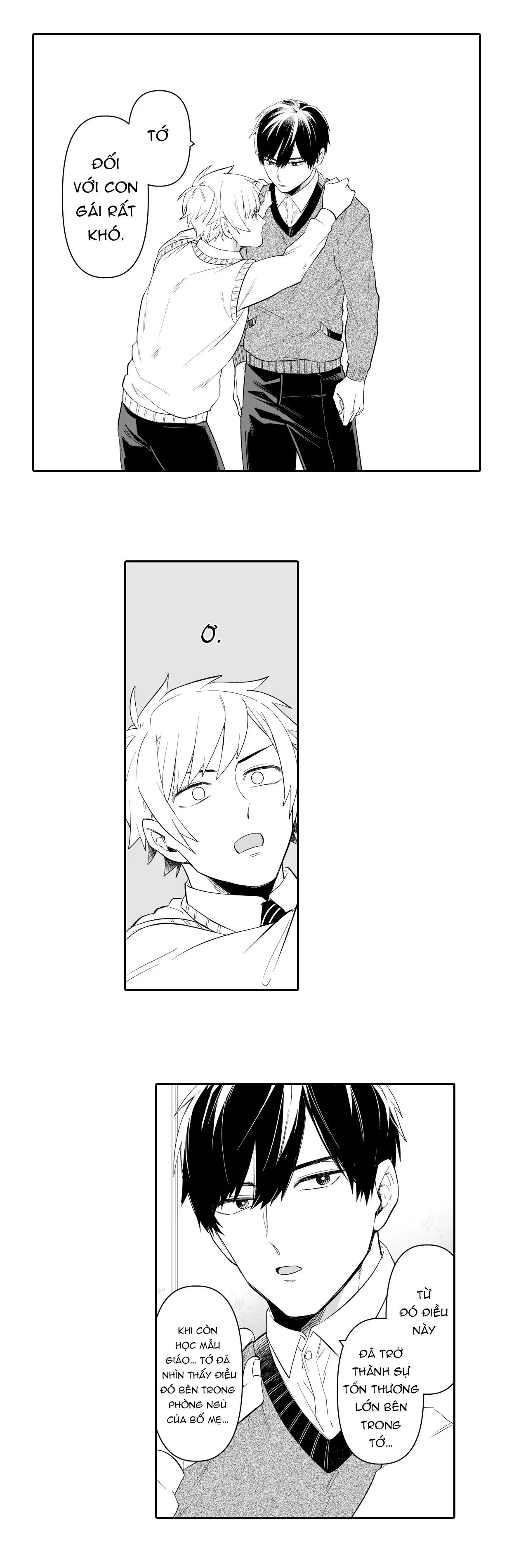 Bạn thời thơ ấu là quái vật ám ảnh tình yêu! Chapter 4 Trang 12