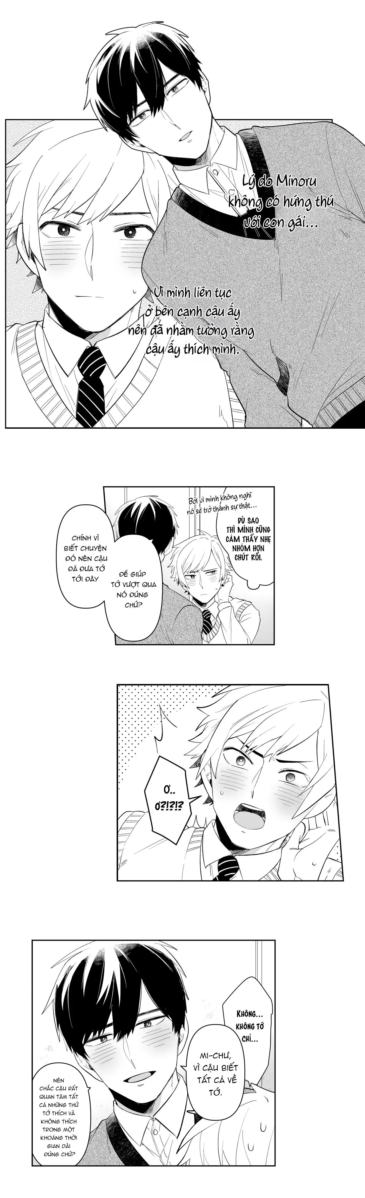 Bạn thời thơ ấu là quái vật ám ảnh tình yêu! Chapter 4 Trang 14