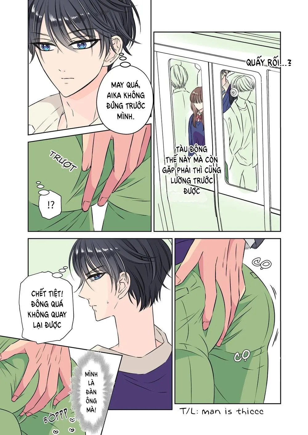 Bạn Trai Handsome Chapter 1 Trang 3