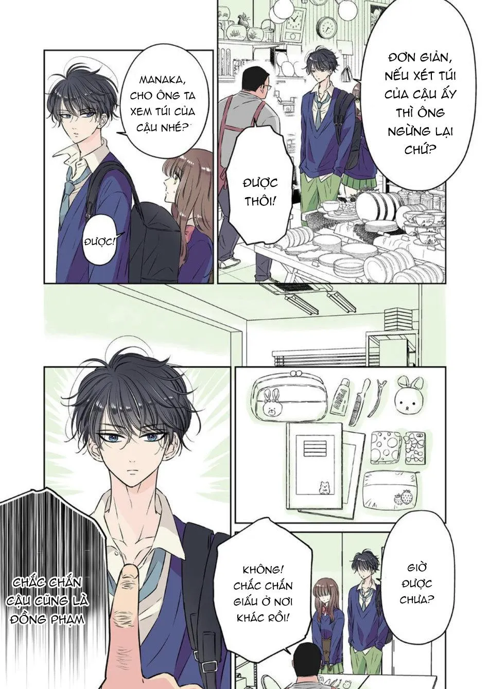 Bạn Trai Handsome Chapter 2 Trang 4