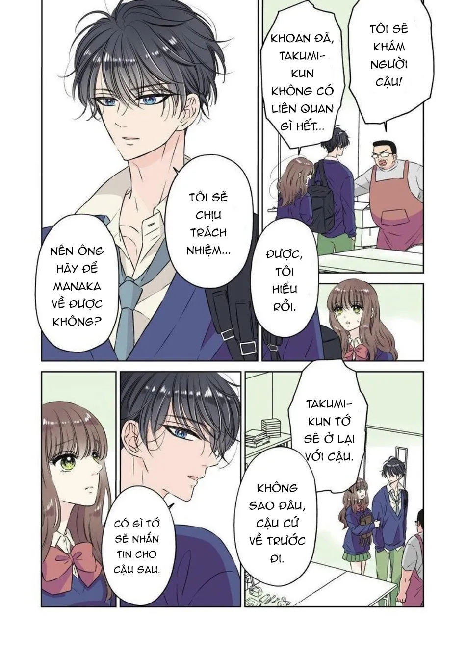 Bạn Trai Handsome Chapter 2 Trang 5