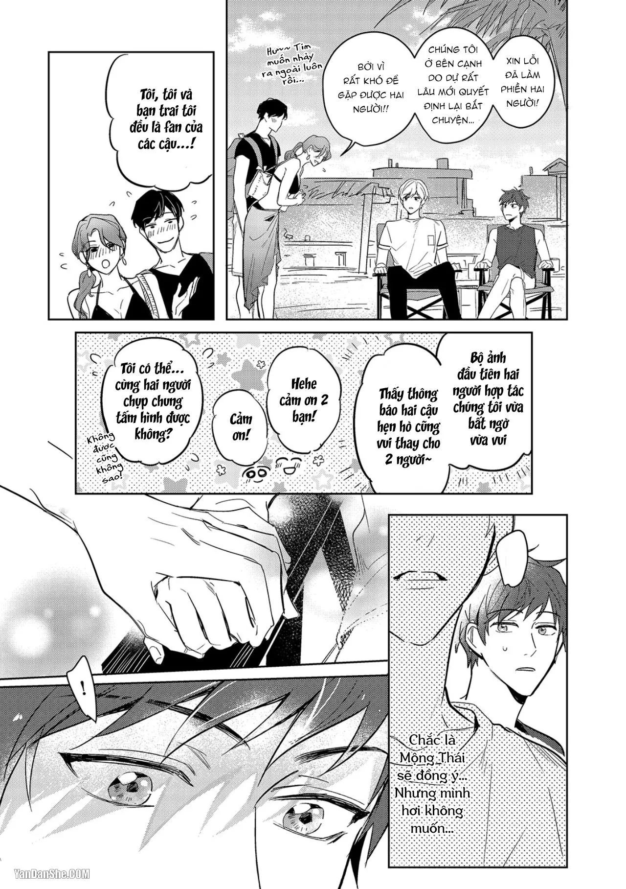 Bạn Trai Nổi Tiếng Trên Mạng Của Tôi Chapter 12 Trang 10
