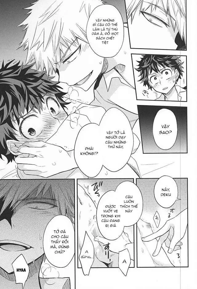 bb (Ume) M no Yuigon/Kinou o Kazoeru Mono – My Hero Academia dj Chapter 0 Trang 15