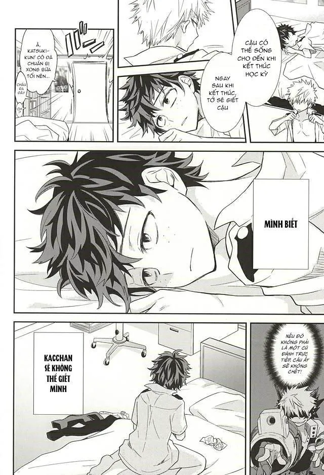 bb (Ume) M no Yuigon/Kinou o Kazoeru Mono – My Hero Academia dj Chapter 0 Trang 22