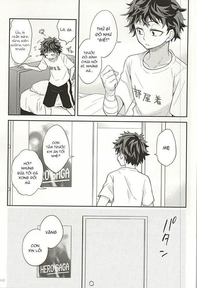 bb (Ume) M no Yuigon/Kinou o Kazoeru Mono – My Hero Academia dj Chapter 0 Trang 25
