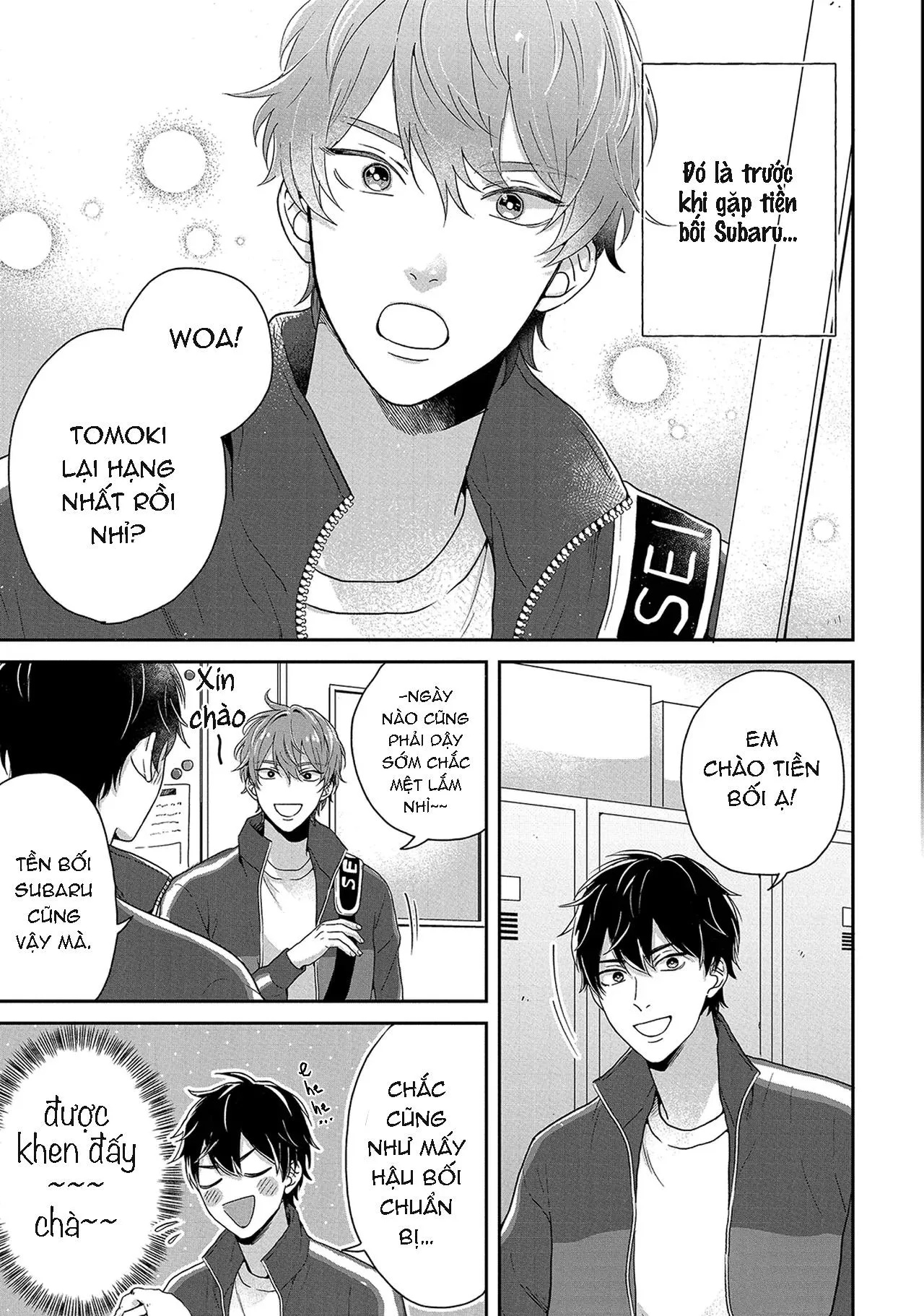 Bí mật của Subaru-senpai Chapter 1 Trang 8
