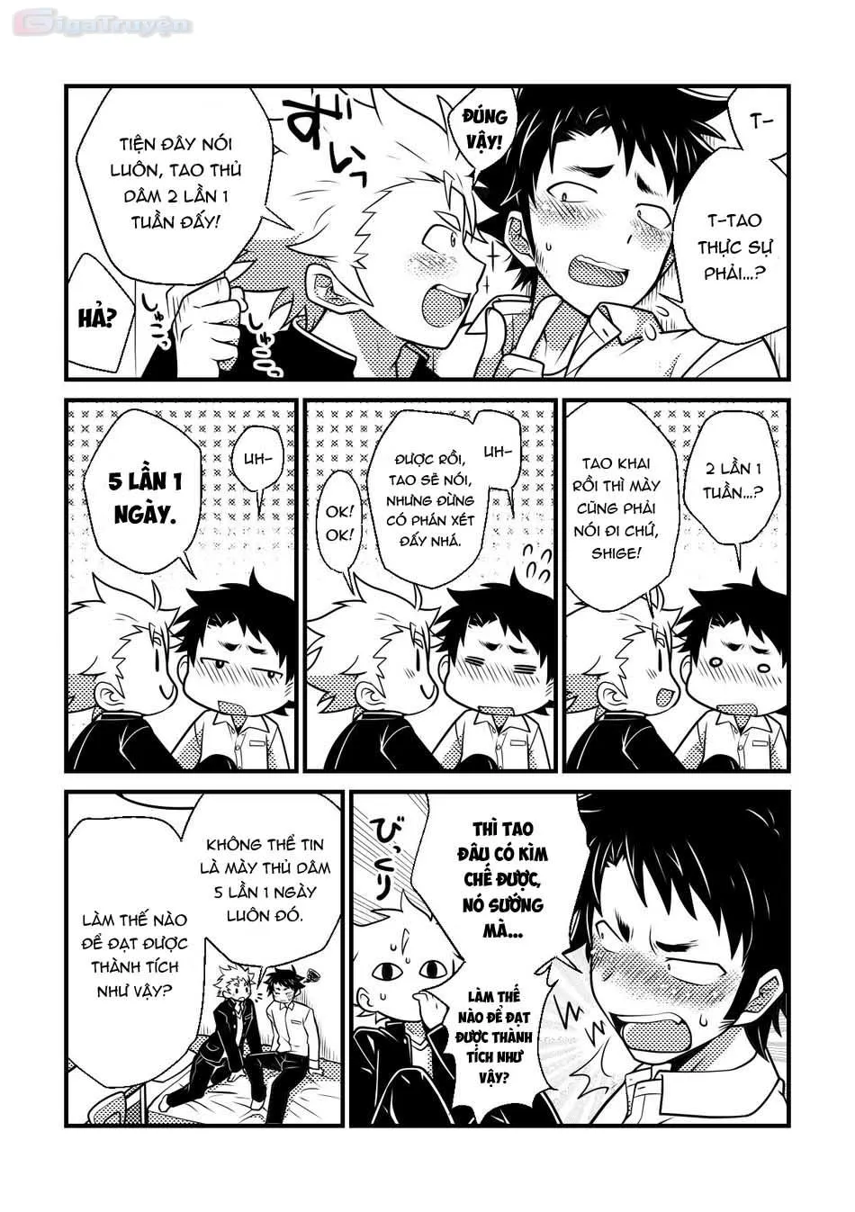 Bí mật về bộ lông của bạn cùng lớp! Chapter 1 Trang 8