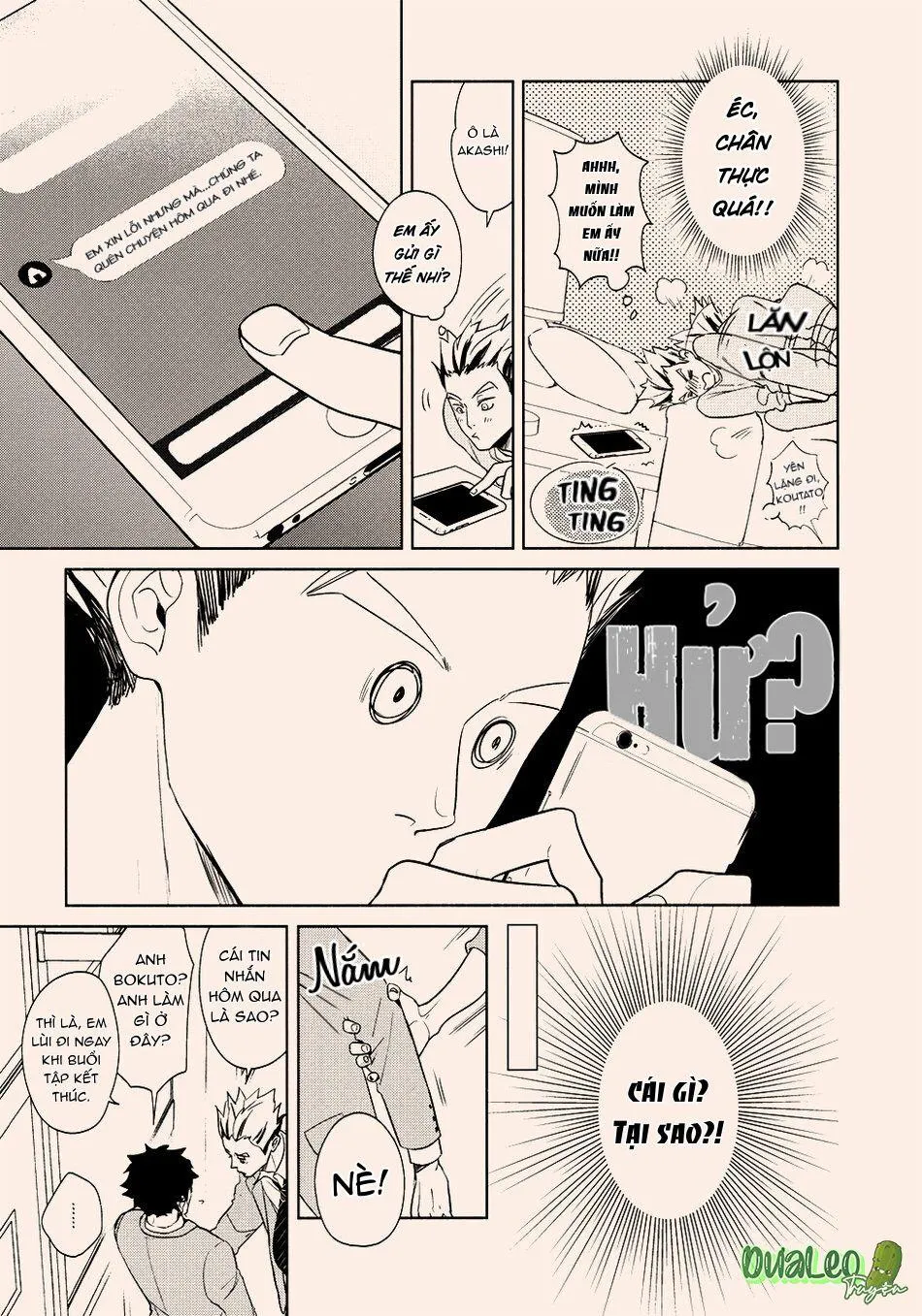 BokuAka Poyaashi-kun thích XXX Chapter 1 Trang 9