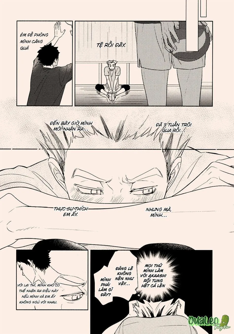 BokuAka Poyaashi-kun thích XXX Chapter 1 Trang 13