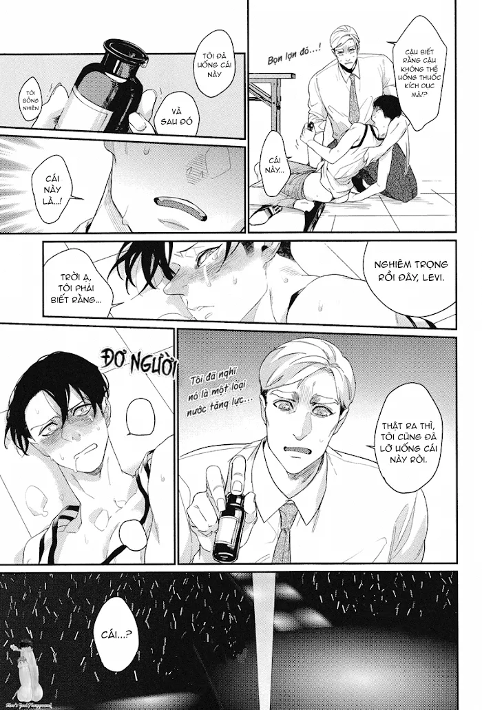 Buổi Biểu Diễn Sắc Tình Của Chỉ Huy Erwin Và Đồng Chí Levi Chapter 1 Trang 11