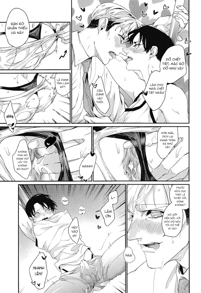 Buổi Biểu Diễn Sắc Tình Của Chỉ Huy Erwin Và Đồng Chí Levi Chapter 1 Trang 15