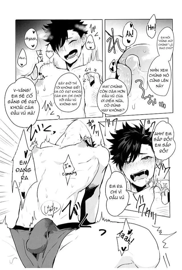 Buổi Học Phụ Đạo Của Kuro-kun Và Thầy Giáo Tận Tụy!! Chapter 1 Trang 9