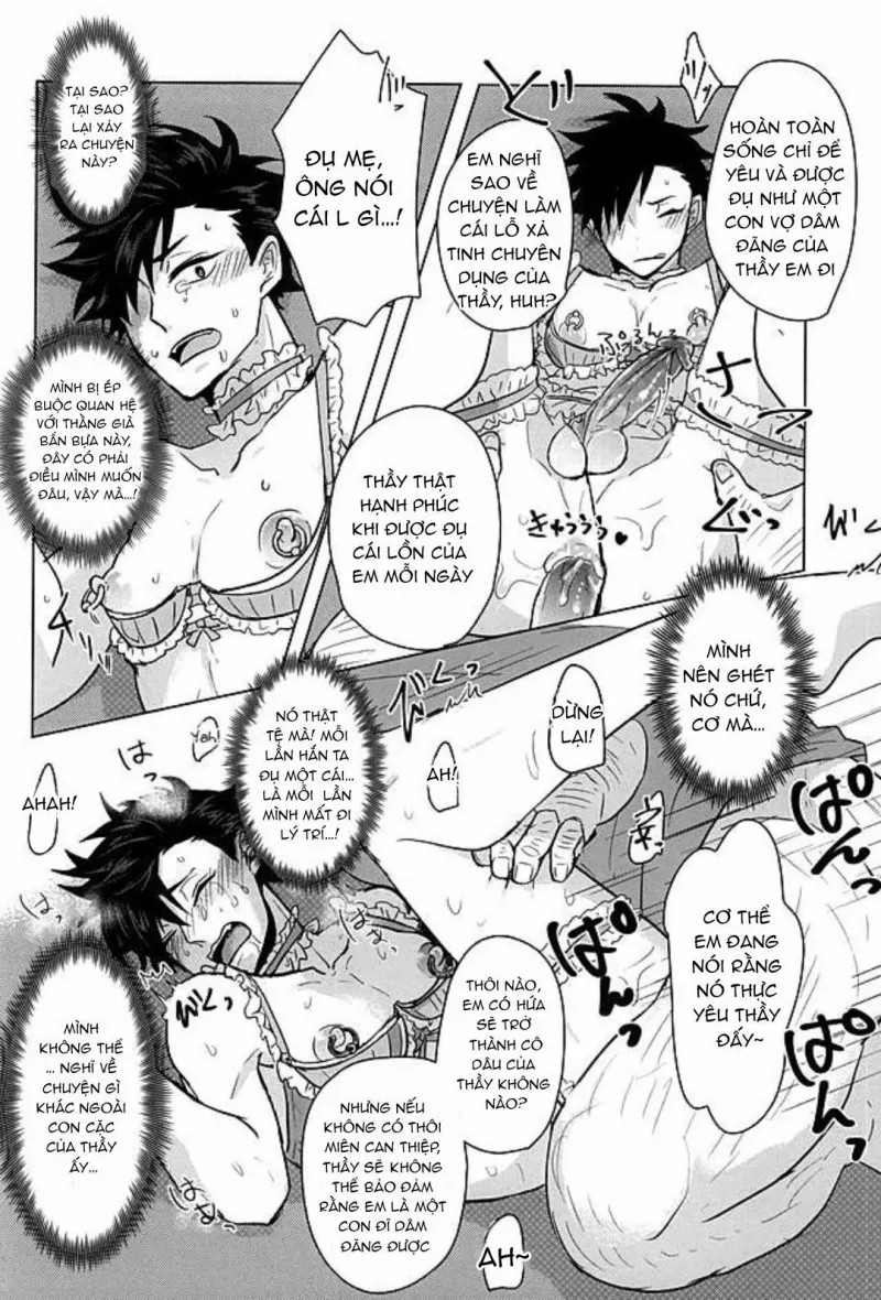 Buổi Học Phụ Đạo Của Kuro-kun Và Thầy Giáo Tận Tụy!! Chapter 1 Trang 28