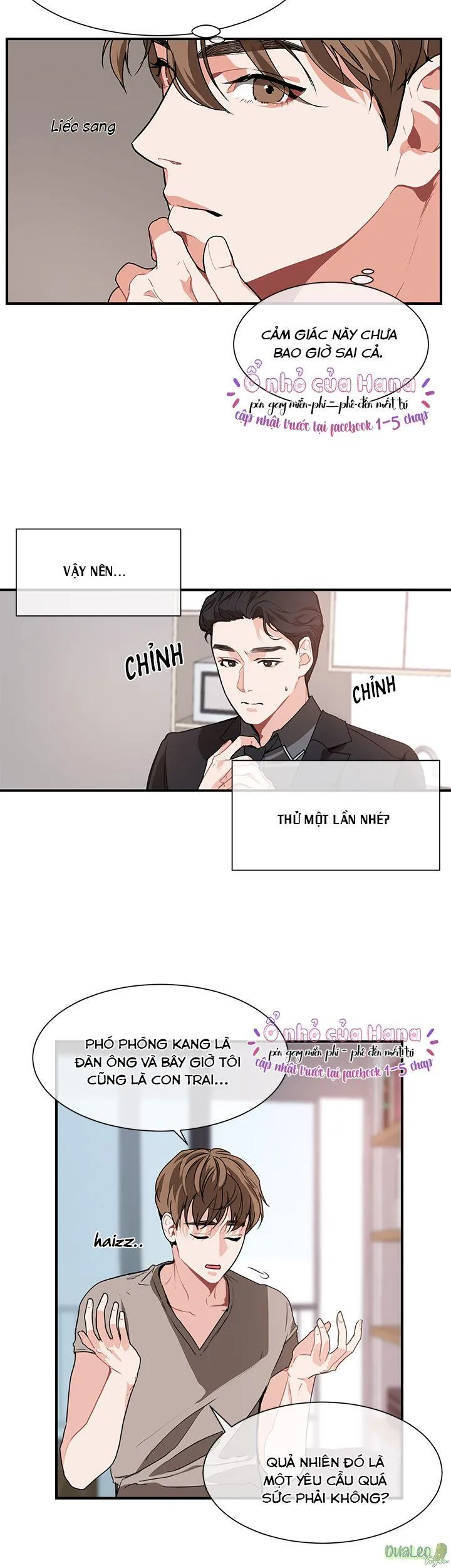 Cái nào mới là sở thích của cậu? Chapter 3 Trang 10